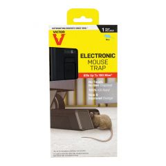 VICTOR Electronic Mouse Trap - Wood - Black