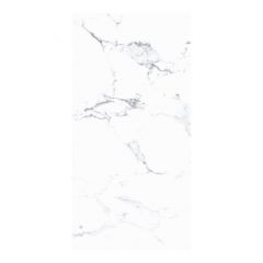 Tuile de porcelaine Statuario Bianco, Tradition Bianco mat, 300 mm x 600 mm, couvre 15,5 pi²