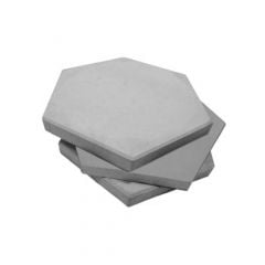 Hexagonal Slab - Light Grey - 1 3/4" x 18" x 15"