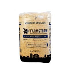 Litière pour animaux FarmStraw ,85 l , Fin