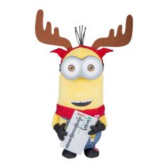 Animated Plush Minions Kevin with Naughty & Nice List, 13-3/4-in