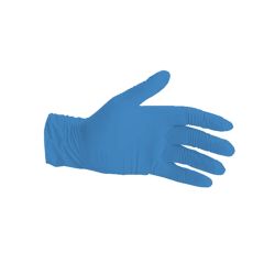 Biodegradable nitrile glove, Blue, 4 mil, Medium (100)