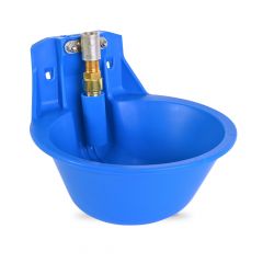 Super Flow Water Bowl for Cows - Blue Plastic - 22 lpm