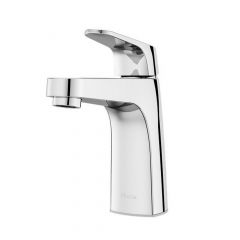 Matlock Bathroom Sink Faucet - 1 Lever - Polished Chrome - 4" Centerset