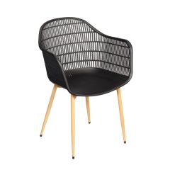 Plastic chair - Black