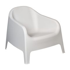 Stackable Plastic Chair - Grey