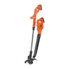 20 V MAX Lithium 10" String Trimmer/Edger, Hard Surface Sweeper and 2 Battery Combo Kit