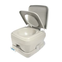 Compact & Lightweight Portable Toilet with 10 l Flush Tank