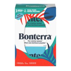 Bonterra Facial Tissues - Mega Box - 3/Pkg