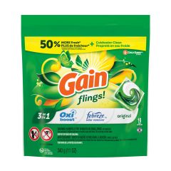 Flings Laundry Detergent  - 3 in 1 - Original - 16/Pkg