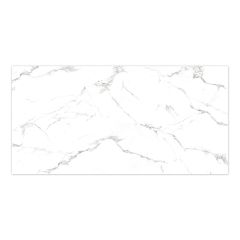 Tuile de porcelaine, plancher, Nebula, bianco, poli, 12" x 24"