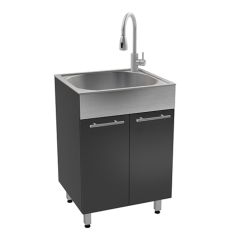 Cabinet Sink - stainless Steel - 24"