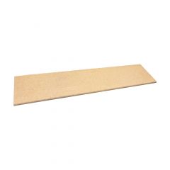 Particle board stair tread
