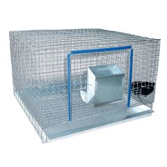Rabbit cage with drawer
