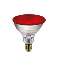 Lampe chauffante infrarouge, PAR38, rouge, 175 W