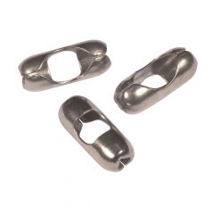 Connector for bead chain, nickel plated
