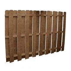 6' x 8' Cedar color popular  A.C.Q Treated fencing section