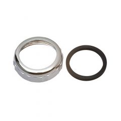 Slip joint nut with washer