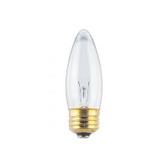 Ampoule incandescente, B11, chandelier, blanc doux, 2/pqt
