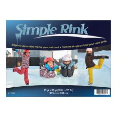 10' x 20' SimpleRink Backyard Ice Rink