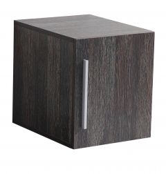 Linen Cabinet - Evolution - 1 Door/1 Shelf - Dark Oak