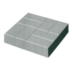 Richmond Tile - 1 3/4" x 12" x 12" - Grey