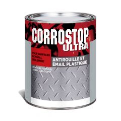 Corrostop Anti-Rust & Plastic Enamel - 946 ml - Ultra Matte White