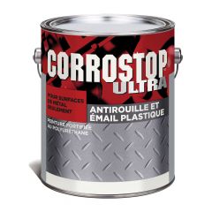 Corrostop Anti-Rust & Plastic Enamel - 3.78 l - Ultra Matte White