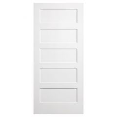 ORO Conmore Door - White - 24" x 80"