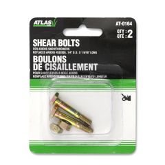 Short shear bolts