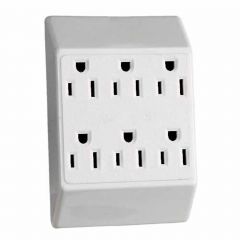6-outlet wall adapter
