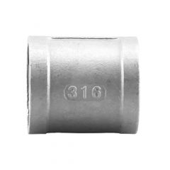 316 Stainless Steel Coupling 3/4"