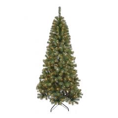 6.5' Pre-lit fir Tree