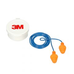 Corded reusable earplugs