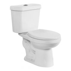 Toilet - Mila - 2-piece - Regular Bowl - Dual Flush - 4 L/6 L - White