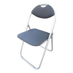 Folding chair faux leather