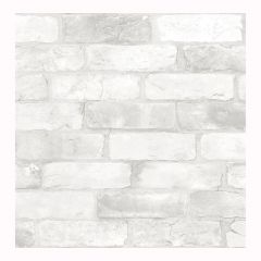 White texture brick wallpaper