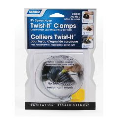 Twis It RV sewer hose clamps