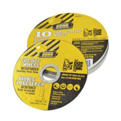 Cutting disks pack for stainless steel and steel