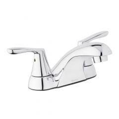 Infinity Bathroom Sink Faucet - 2 Handles - Polished Chrome - 4" Centerset