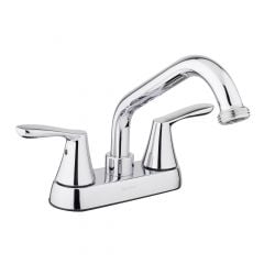 Infinity Laudry Faucet - 2 Handles - Polished Chrome - 4" Centerset
