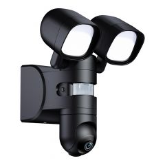 Wi-Fi outdoor security light with HD 720P camera