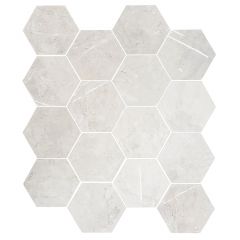 Porcelain Tile - Mosaic - 2" x 2" - 11 sq. ft. - White - 11/Pack