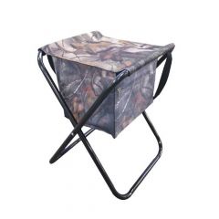 Foldable stool with storage bag