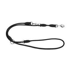 Long leather leash for dogs