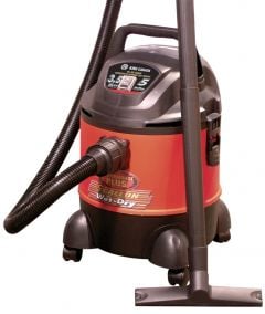 Vacuum - King Canada - Wet and Dry - 3.5 HP - 5-Gallon - Red and Black