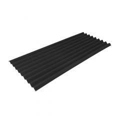 Feuilles de toiture ondulées Ondura, Premium9, 34,5" x 79", noir