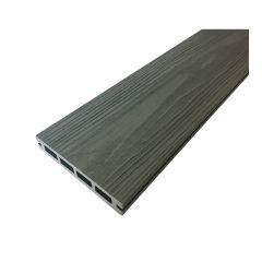 Architek Composite Deck Board - Grooved-edge - 5 1/2" x 12' - Grey