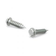 Metal Screws - Hex Head with Washer and Serration