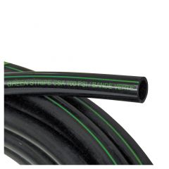 Poly pipe (green stripe)